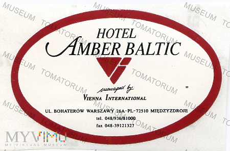 Duże zdjęcie Międzyzdroje - "Amber Baltic" Hotel