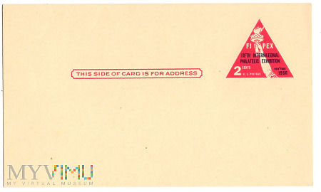 8.3a-Postal Card USA.1956