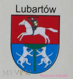 Lubartów - 1 kartka 2 konne herby (2006)