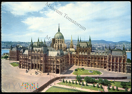 Duże zdjęcie Budapest - Parlament - lata 60-te XX w.