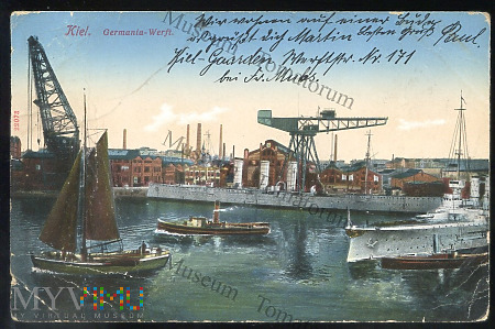 Kilonia - Kiel - Stocznia Germania - 1911