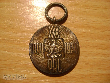 medal XXX lat PRL