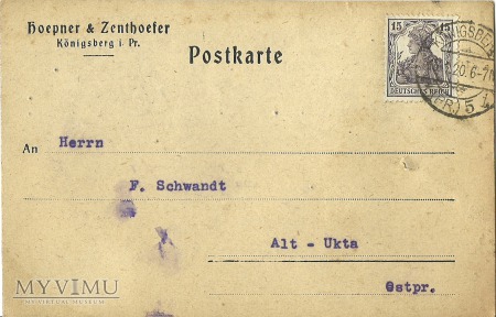 Konigsberg 1920 r.