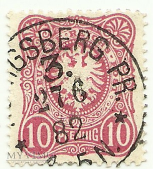 10 pfennig Królewiec 1882 r.