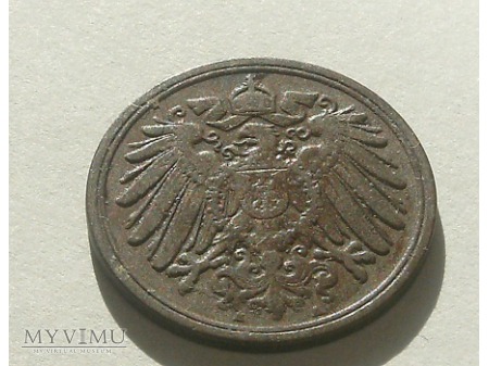 1 Pfennig 1904 rok.