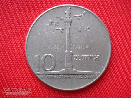 10 złotych 1965 rok
