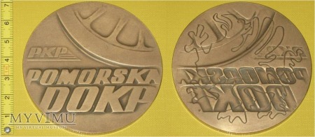 Duże zdjęcie Medal kolejowy Pomorskiej DOKP