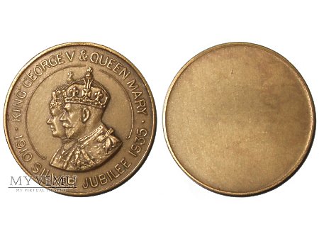 Jerzy V & Maria W. Brytania AE medal 1935