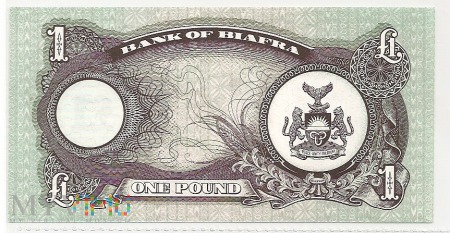Biafra.Aw.1 pound.1968.P-5a