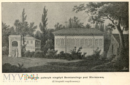Warszawa - Bagatela - Pałacyk Bacciarellego