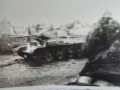 zniszczony T-34 na wschodzie