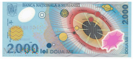 Duże zdjęcie Rumunia - 2 000 lei (1999)