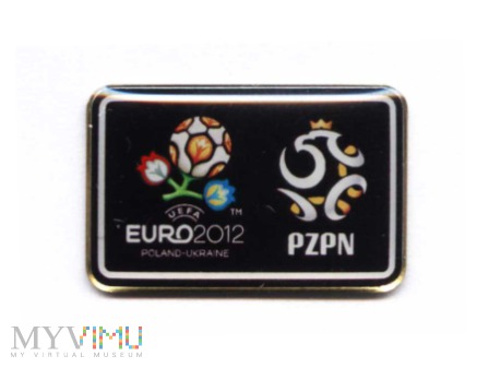 czarna odznaka PZPN - EURO 2012 (oficjalna)