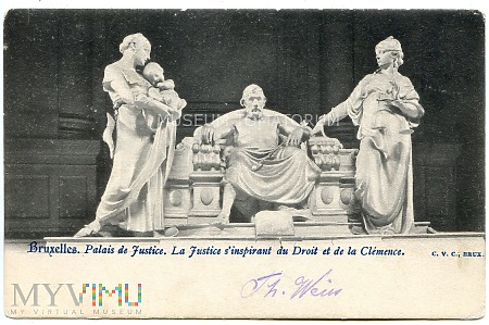 Duże zdjęcie Brussels - Pałac Sprawiedliwości - 1903