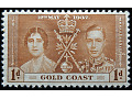 Gold Coast 1d Jerzy VI i Elżbieta