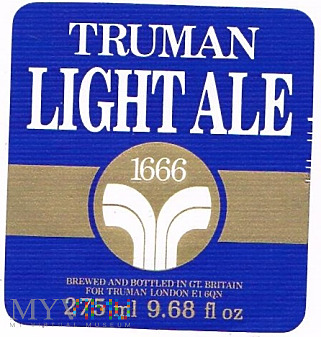 truman brewery light ale