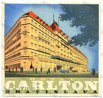 Czechosłowacja - Bratislava - Hotel "Carlton"