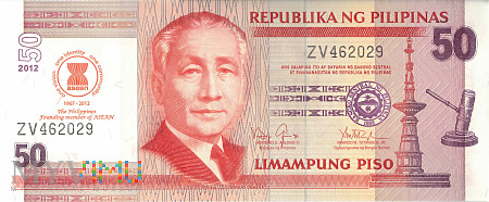 Filipiny - 50 pesos (2012)
