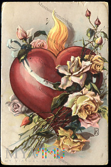 Płonące serce - 1910