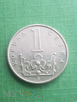 Duże zdjęcie Czechy- 1 korona 1995 r.