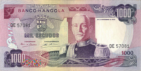 Angola - 1 000 escudos (1972)