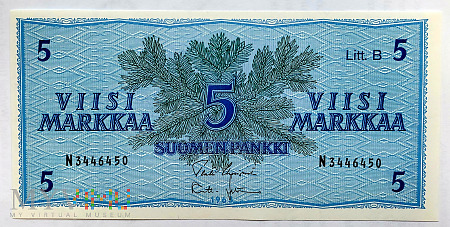 Finlandia 5 marek 1963
