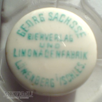 Porcelanka Georg Sachsse Lowenberg i/Schles.