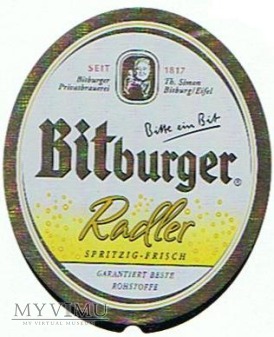Duże zdjęcie bitburger radler