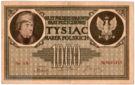 Duże zdjęcie 17.05.1919 - 1000 Marek Polskich