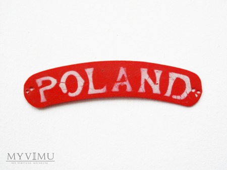 Oznaka przynaleznosci panstwowej POLAND