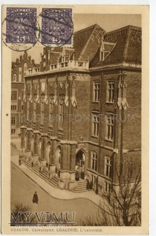 Duże zdjęcie Kraków - Uniwersytet - Collegium Novum - 1932