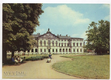 W-wa - Pałac Krasińskich od ogrodu - 1967