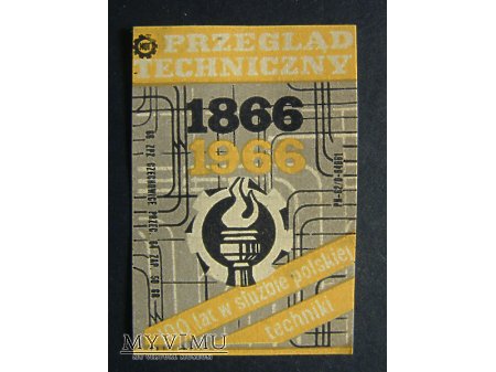 Etykieta - Przegląd Techniczny 1866-1966