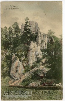 Zamek w Ojcowie - przed 1913