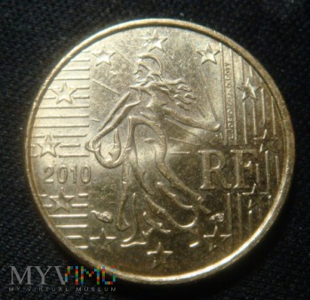 10 centów - Francja - 2010 rok