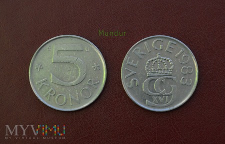 Moneta: 5 kronor