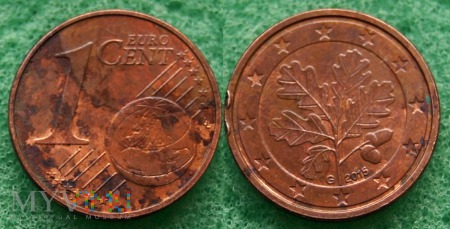 1 EURO CENT 2015 G