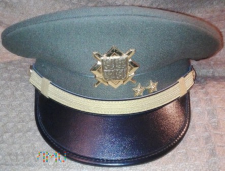 Czapka garnizonowa oficera czeskiej armii