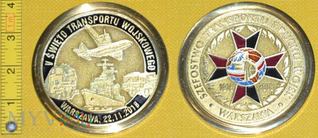 Medal kolejowy - wojskowy V Święta Transp. Woj.