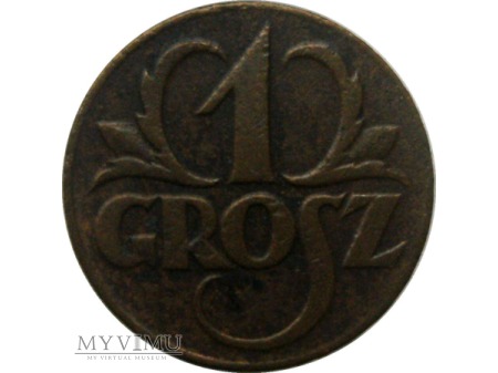 1 Grosz, 1923 rok.