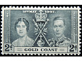 Gold Coast 2d Jerzy VI i Elżbieta