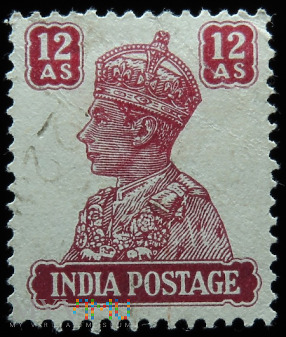 Indie 12 anna Jerzy VI