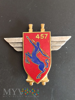 Odznaka 457 Pułku Artylerii Przeciwlotniczej