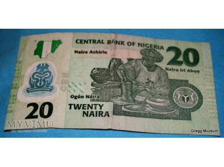 20 Naira Nigeria 2008