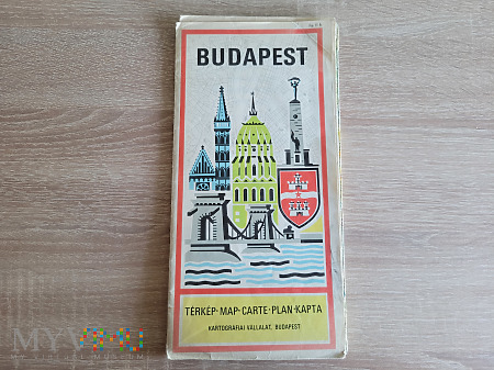 Budapeszt - plan miasta