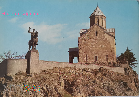 Gruzja - król Wachtang I Gorgasali i katedra 1986