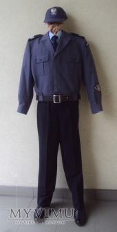 Mundur służbowy sierżanta sztabowego policji