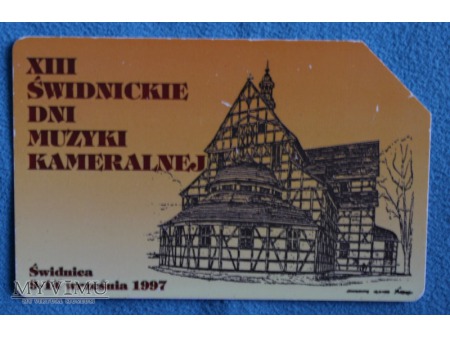 XII Świdnickie Dni Muzyki Kameralnej Świdnica 1997