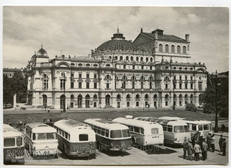Kraków - Teatr Miejski - Słowackiego - lata 60-te