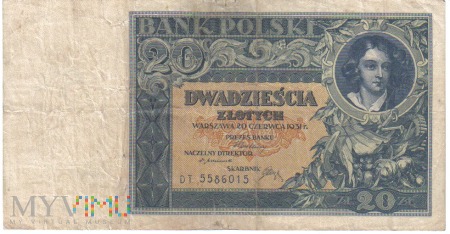 20 złotych 1931r